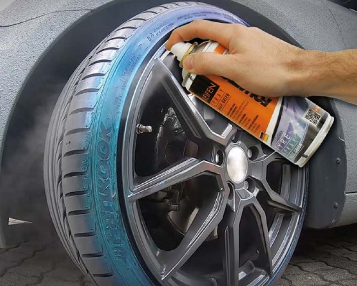 Tyre Spray Green metallic from Foliaatec in the group Select car model at DDESIGN Scandinavia AB (FT2700)
