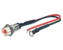 LED Control Light Chrome, fire red