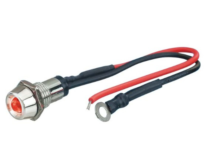 LED Control Light Chrome, fire red in the group Select car model at DDESIGN Scandinavia AB (FT33143)