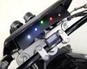 LED Control Lights Black, ice blue