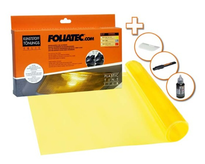 PLASTIC Tinted Film, yellow in the group Select car model at DDESIGN Scandinavia AB (FT34130)