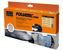 Black Paint Protection Film Door Entry 12 x 45 cm Foliatec