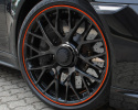 PIN Striping Rim Design incl. mounting aid, neon red