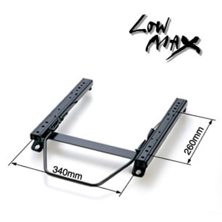 E90 / E92 04-13 Bride Seat Rail LR Left in the group Select car model / BMW / 3-series (E92-E93) 05-12 / Interior at DDESIGN Scandinavia AB (G078LR-301)