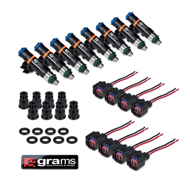 Ford Mustang GT500 550cc Injector Kit Grams Performance in the group Select car model / Ford / Mustang 05-14 / Tuning / Fuel at DDESIGN Scandinavia AB (G2-0550-0401)