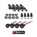 550cc Honda B, D, F, H (exc d17) Injector kit Grams Performance