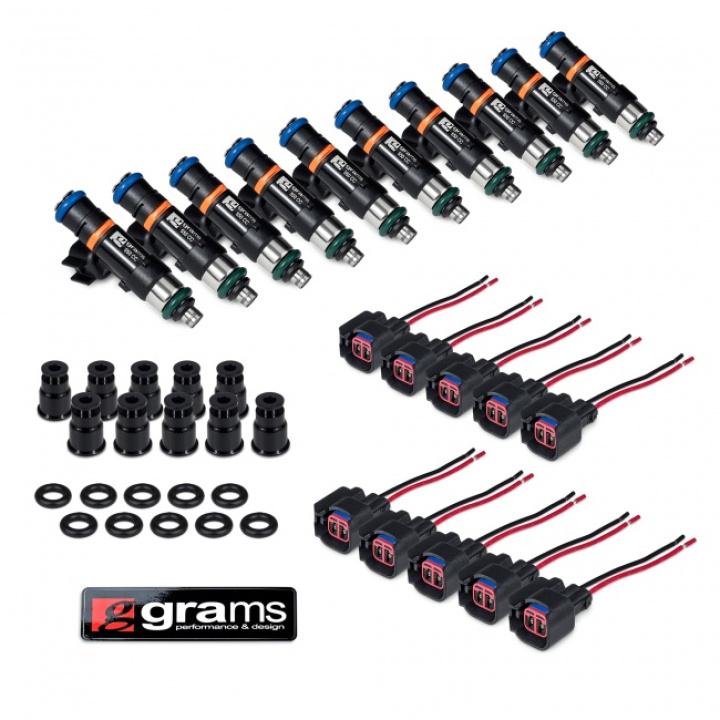Dodge SRT10 Viper 2004-2006 750cc Injector Kit Grams Performance in the group Select car model / Dodge / Viper / Tuning / Fuel at DDESIGN Scandinavia AB (G2-0750-0302)