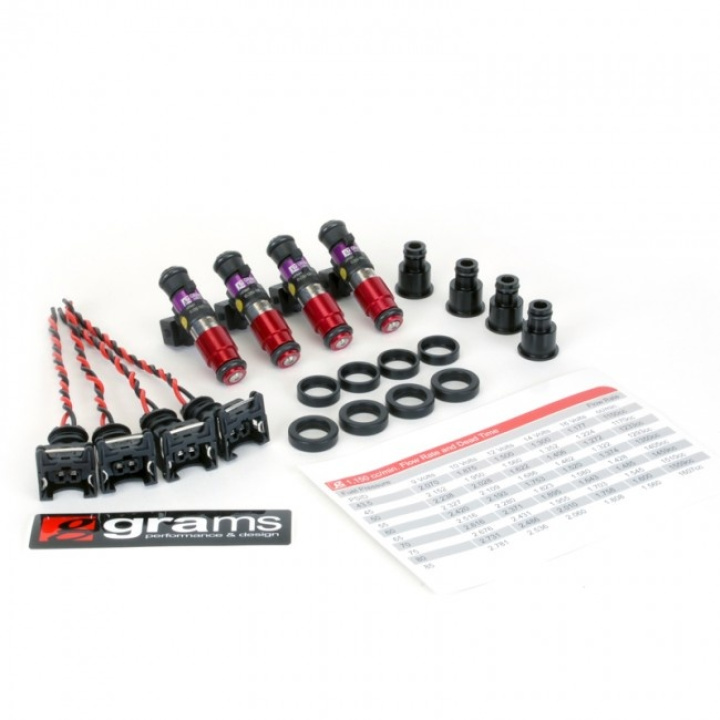 1150cc Honda B, D, F, H (exc d17) Injector kit Grams Performance in the group Select car model / Honda / Prelude 97-01 / Tuning / Fuel at DDESIGN Scandinavia AB (G2-1150-0500)