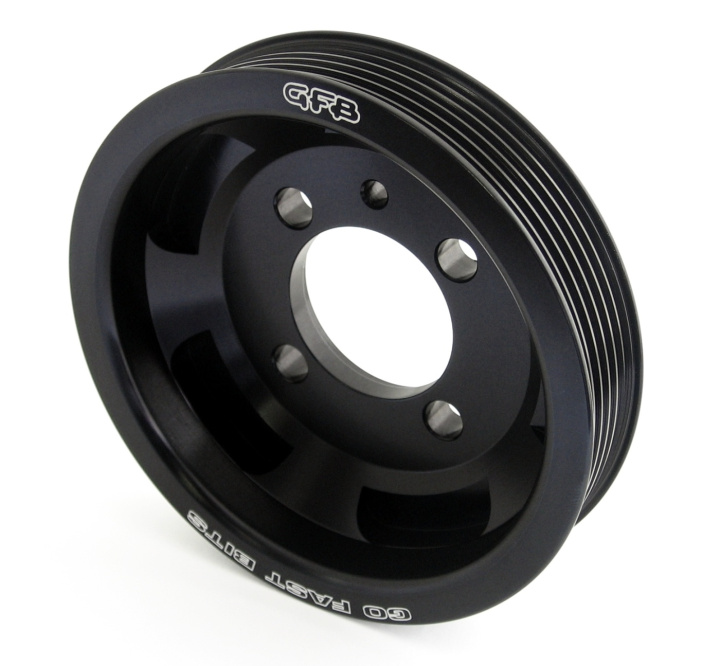 MITSUBISHI EVO 4-9 underdrive crank pulley - includes belt GFB in the group Select car model / Mitsubishi / EVO 8 / Tuning / Engine parts / Bottom part / Drive Pulleys at DDESIGN Scandinavia AB (GFB-2011)
