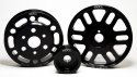BRZ/86/FR-S lightweight non-underdrive pulley kit (crank, alternator and water pump pulleys) GFB