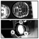 Chevy Silverado 1500/2500 99-02 ( Does Not Fit HD Model ) Crystal Headlights - Black Spyder Auto