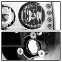 Chevy Silverado 1500/2500 99-02 ( Does Not Fit HD Model ) Crystal Headlights – Chrome Spyder Auto