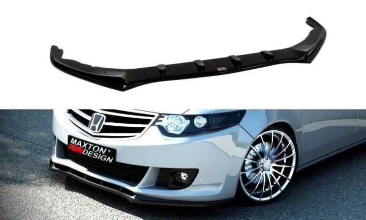Front Splitter Honda Accord Mk 8 Preface Model Maxton Design in the group Select car model / Honda / Accord 08-12 / Styling at DDESIGN Scandinavia AB (HO-AC-8-FD1G)