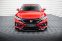Front Splitter V.1 Honda Civic SI Mk10 2017-2022 Maxton Design