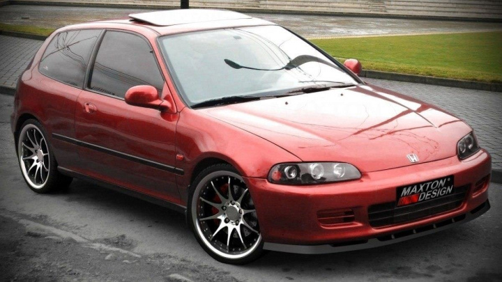 Front Splitter Honda Civic Mk5 Maxton Design in the group Select car model / Honda / Civic EG-EH-EJ 92-95 / Styling / Front lips at DDESIGN Scandinavia AB (HO-CI-5-FD1G)