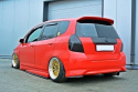 Rear Side Splitters Honda Jazz Mk1 Maxton Design