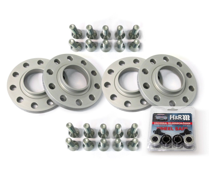BMW 6 Serie E63 E64 (mm/side) Silver Spacer Kit H&R in the group Select car model / BMW / 6-series (E63-E64) 03-10 / Chassis / Spacers at DDESIGN Scandinavia AB (HR-1205725-BM176)