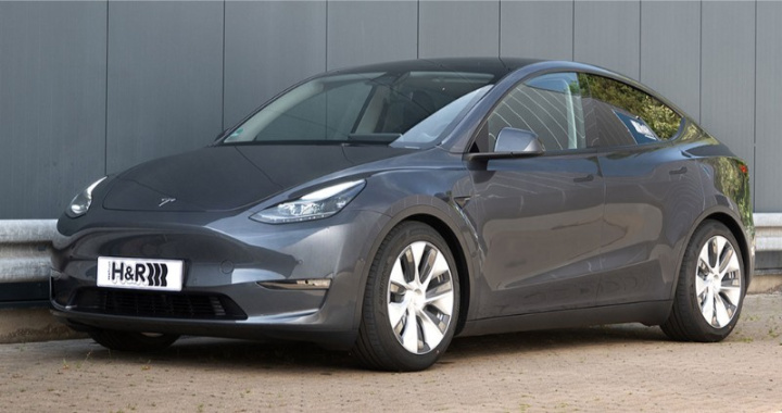 H&R Loweringkit Tesla Model Y 2wd in the group Select car model at DDESIGN Scandinavia AB (HR-28605-2)