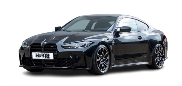 HR-28616-4 H&R Loweringsprings BMW 4 Serie; M4 Typ G82 M4 Xdrive Sedan with adaptiv suspension in the group Select car model at DDESIGN Scandinavia AB (HR-28616-4)