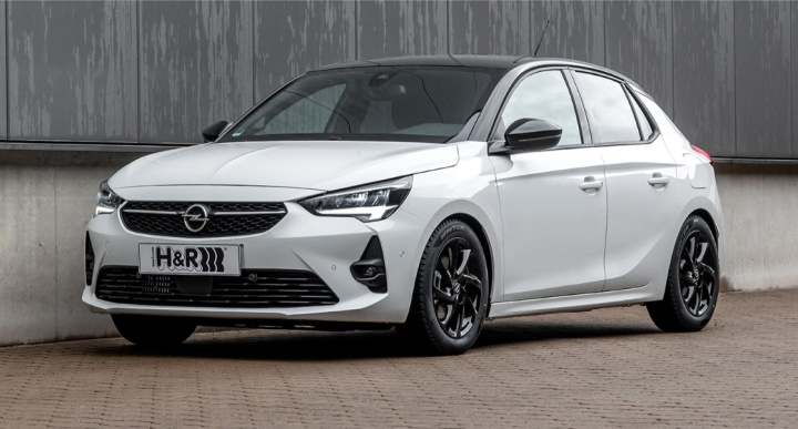 H&R Loweringkit Opel Corsa F Typ U 1.2 Turbo Hybrid 48V in the group Select car model at DDESIGN Scandinavia AB (HR-28641-4)