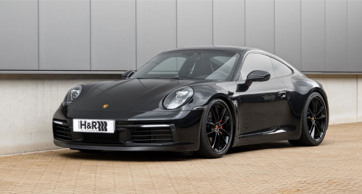 H&R Loweringkit Porsche 911 Typ 992 GTS 4 GTS Coupe/Cabrio Carrera / Carrera 4 +S Standardchassi inkl Liftsystem in the group Select car model at DDESIGN Scandinavia AB (HR-28652-2)