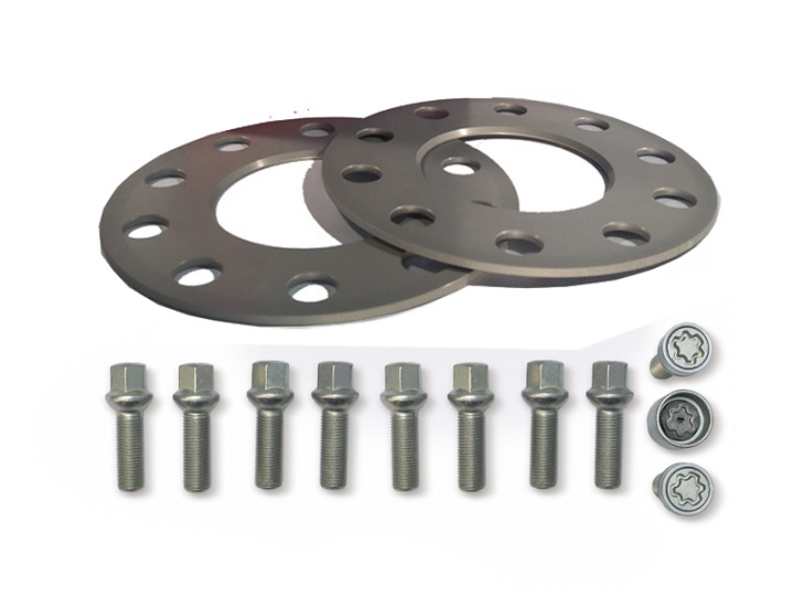 Seat Leon 5P 2005- (5mm/side) Silver Spacer Kit H&R in the group Select car model / Seat / Leon Mk2 05-11 / Chassis / Bushings and Rods at DDESIGN Scandinavia AB (HR-55571-05-SE11)