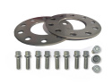 Volkswagen Golf 5 2004- (5mm/side) Silver Spacer Kit H&R