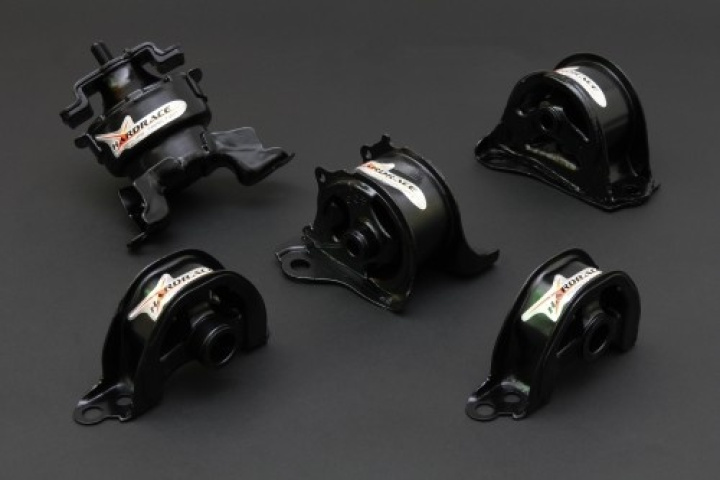 Honda Civic Ek Mt/At Harden Engine Mount 5pcs/Set Hardrace in the group Select car model / Honda / Civic EJ-EK-EM 96-00 / Tuning / Engine & Gearbox Mounts at DDESIGN Scandinavia AB (HR-5827)