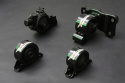 Mitsubishi Lancer/Virage97-00 Manual 1.8harden Engine Mount 4pcs/Set Hardrace