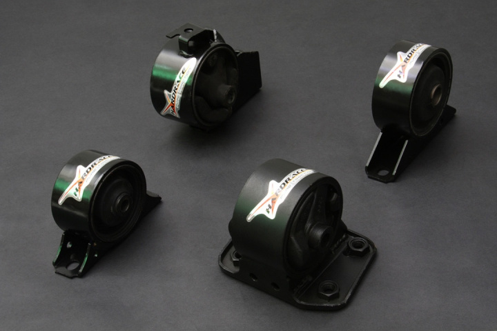 Mitsubishi Lancer93-96 Automaticharden Engine Mount 4pcs/Set Hardrace in the group Select car model / Mitsubishi / Lancer -95 at DDESIGN Scandinavia AB (HR-5833)