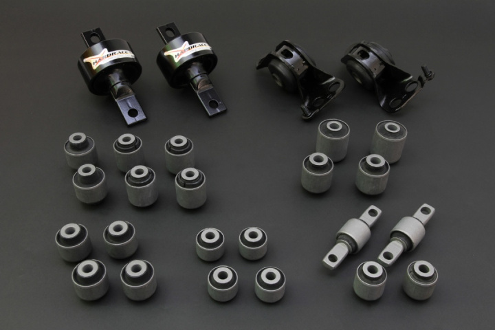 Acura Integra Dc2/Rs/Ls/Se/Gs/Gs-R Arm Bushings Completed Set-Usdm(Harden Rubber) 26pcs/Set Hardrace in the group Select car model / Honda / Integra 93-01 / Chassis / Bushings and Rods at DDESIGN Scandinavia AB (HR-6107-DC2)