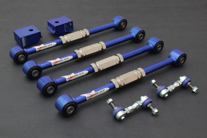 Subaru Impreza Wrx Gc~Gg/Legacy Bd~Bh Rear Adj. Rod(Pillow Ball) 8pcs/Set Hardrace in the group Select car model / Subaru / Impreza inkl. WRX - STI 92-00 / Chassis / Chassis Struts & Arms at DDESIGN Scandinavia AB (HR-6153-A)