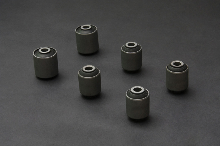 Mitsubishi Evo 4-9 Rear Lower Arm Bush- Steel Body(Harden Rubber) 6pcs/Set Hardrace in the group Select car model / Mitsubishi / EVO 7 / Chassis / Bushings at DDESIGN Scandinavia AB (HR-6658)