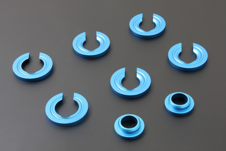 Lexus Gs300/Is300/Sc430 Chaser Jzx110rear Sub Frame Bushing Collars 8pcs/Set Hardrace in the group Select car model / Toyota / Chaser - JZX - MARK II / Chassis / Bushings and Rods at DDESIGN Scandinavia AB (HR-7325)