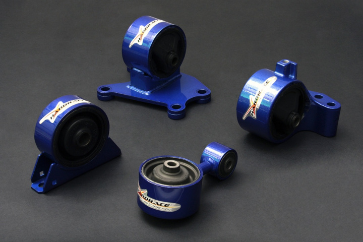 Mitsubishi Evo 7-9 Usdm 6mt Arden Engine Mount 4pcs/Set Hardrace in the group Select car model / Mitsubishi / EVO 9 / Tuning / Engine & Gearbox Mounts at DDESIGN Scandinavia AB (HR-7508)