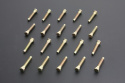 Mitsubishi Evo7-9 Extended Wheel Studs M12xp1.5 20pcs/Set Hardrace