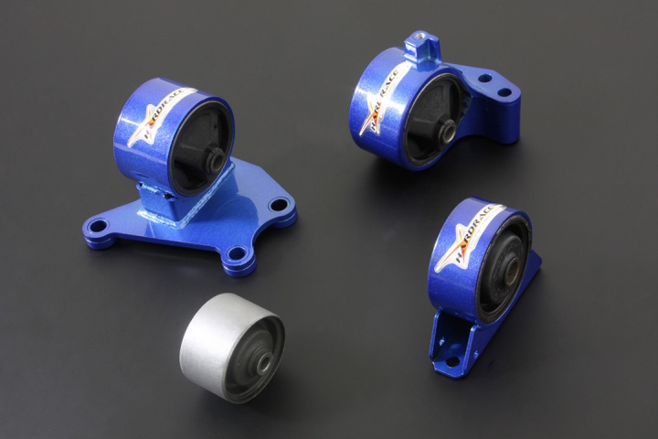 Mitsubishi Evo 7-9 Jdm 6mt Harden Engine Mount 4pcs/Set Hardrace in the group Select car model / Mitsubishi / EVO 9 / Tuning / Engine & Gearbox Mounts at DDESIGN Scandinavia AB (HR-7671)