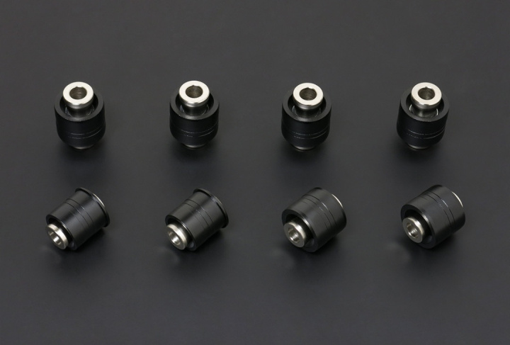 Nissan R35 07-/370z Z34/350z Z33/G35 03-06 Rear Knuckle Bushing(Pillow Ball) 8pcs/Set Hardrace in the group Select car model / Nissan / GTR R35 2009+ / Chassis / Bushings at DDESIGN Scandinavia AB (HR-7893)