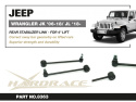 Rear Stabilizer Link Jeep Wrangler, Wrangler unlimited Hardrace