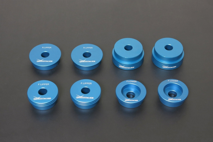 Nissan 350z/Z33 02-08 Rear Subframe Bushing Solid-Aluminium 8pcs/Set Hardrace in the group Select car model / Nissan / 350Z Z33 2003-2009 / Chassis / Bushings at DDESIGN Scandinavia AB (HR-8717)