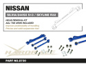 Nissan Hicas Removal Kit 240sx, Skyline Harden Rubber 5pcs/Set Hardrace