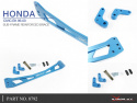 Sub-frame Reinforced Brace Honda Civic Black Hardrace