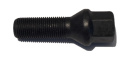Wheel bolt M12x1.5 Conical Black, Length 38mm H&R