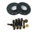 H&R DR Spacerpackage 18mm Black VW TOUAREG 7L 2003-