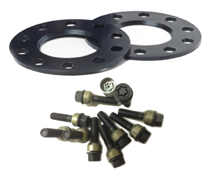 Porsche Cayman 987 2005- (5mm/side) Black Spacer Kit H&R in the group Select car model / Porsche / 987 Cayman 05-12 / Chassis / Bushings and Rods at DDESIGN Scandinavia AB (HR-B957161-05-PO89)