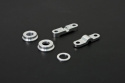 Honda Civic Eg/Ek/Dc2 Solid Aluminum Shifter Bushing - 5pcs/Set