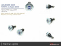 Lexus Is-99-05/ Altezza Sxe 10 98-05 Rear Upper Ball Joint Oe Style - 2pcs/Set
