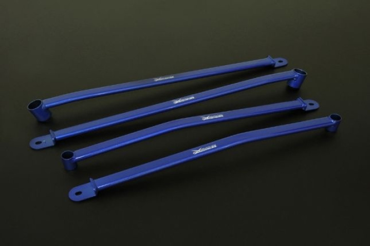 Toyota Yaris 13- Middle Lower Brace - 4pcs/Set in the group Select car model / Toyota / Yaris / Chassis at DDESIGN Scandinavia AB (HR-Q0405)