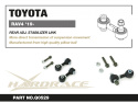 Toyota Rav4 19-Rear Adjustable Stab. Link - 2pcs/Set Hardrace