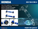 Honda Cr-V 95-01 Rd1-Rd3 Rear Upper Camber Kit - For Lifted Car Use (Harden Rubber) - 2pcs/Set